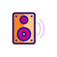 Audio streaming icon