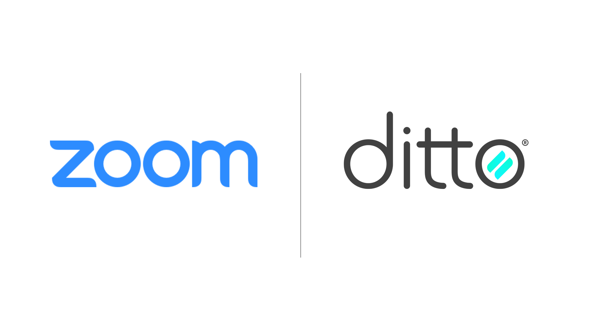 Zoom and Ditto logos